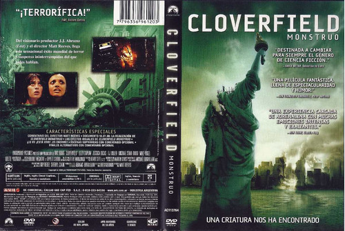 Cloverfield Monstruo De Matt Reeves Dvd Original