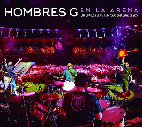 Eam Cd Doble + Dvd Hombres G En La Arena 2015 En Concierto 