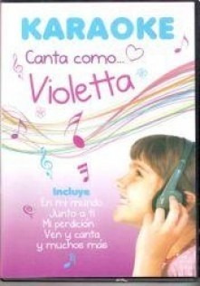 Karaoke Canta Como Violetta - Dvd