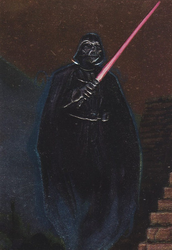 1996 Finest Star Wars Foil Embossed Darth Vader