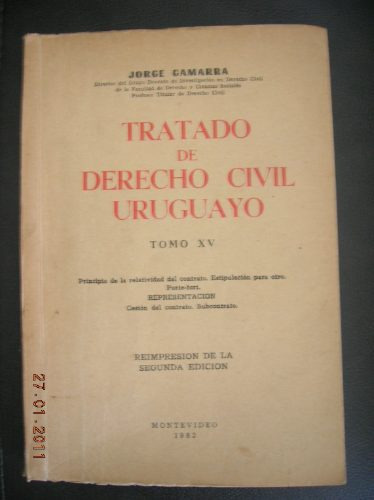 Jorge Gamarra Tratado De Derecho Civil Tomo 15
