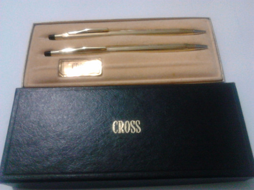Vendo Lapiceros Y Portaminas Cross Made In Usa En Estuche