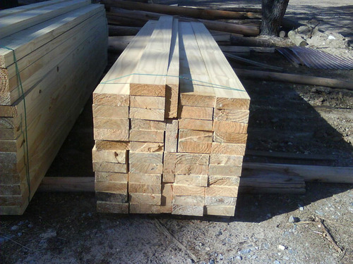 Tirante Viga 6x2 PuLG X 4,50 Mt Madera Tratada Cca