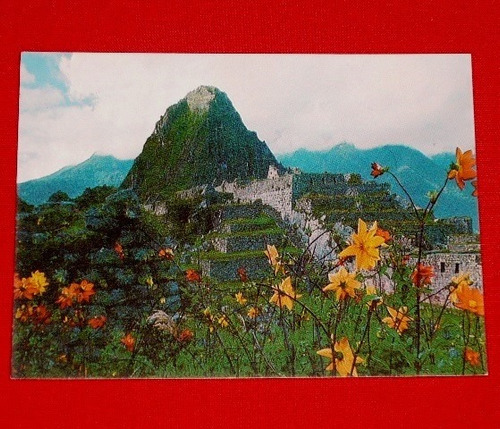 Antigua Postal Machu Picchu Zona Industrial Huayna Picchu