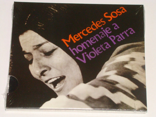 Mercedes Sosa Homenaje A Violeta Parra Cd Nuevo  / Kktus