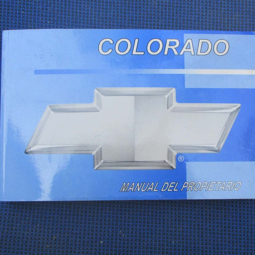 Manual Del Propietario Chevrolet Colorado Año 2006