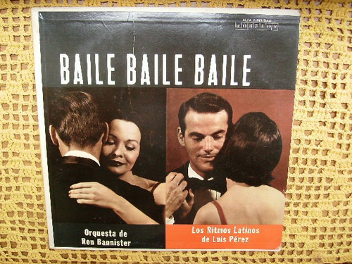 Ron Bannister / Luis Perez - Baile Baile Baile - Lp Vinilo