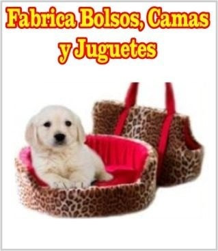 Patrones, Moldes, Manual Bolsos Y Camas Para Perros Y Gatos