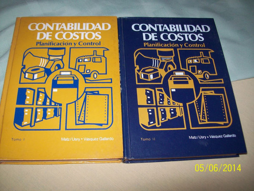 Matz - Usry- Vázquez Gallardo. Contab/costos Planific.