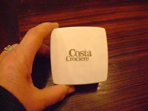 Bonita Jabonera Souvenir Barco Crucero Costa Crociere (Usado)