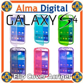 Imagen 2 de 3 de Flip Cover Gel Samsung S4 Estuche Forro Protector Siv I9500
