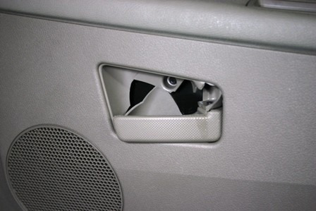Imagen 6 de 6 de Manilla Interna Puerta Jeep Grand Cherokee 2005-10 Gris