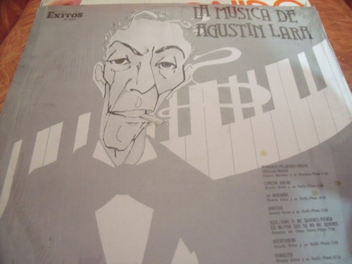 Lp La Musica De Agustin Lara, Farolito (Usado)