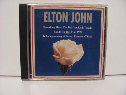 Cd - Elton John - In Loving Memory Of Diana.