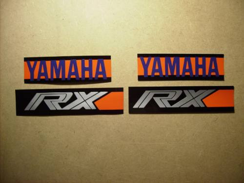 Tun Adhesivo En Vinilo Combinado   Yamaha Rx  En 4 Colores