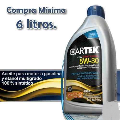 Aceite De Motor 5w30 Sintético / Ideal Para Motores Nuevos