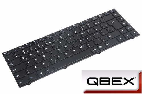 Teclado Qbex Mb45ii9 Sem Moldura Ç Original