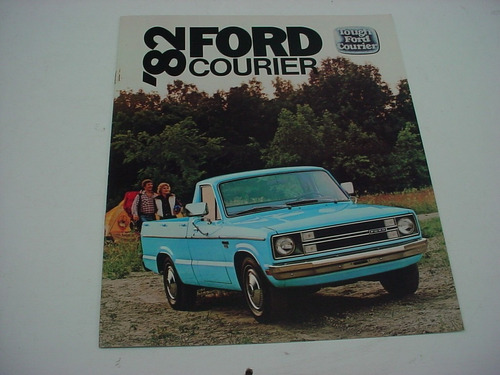 Folder Ford Courier Picape Pickup 82 1982