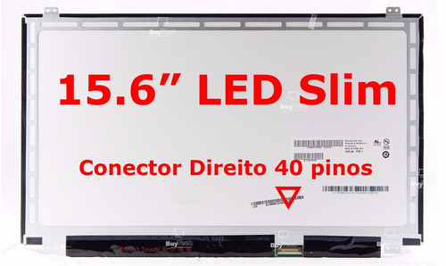 Tela 15.6 Led Slim B156xw04 V0 V1 V3 V4 V5 V6
