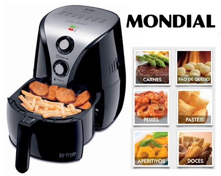 Fritadeira Elétrica Mondial Air Fryer Premium Af-01