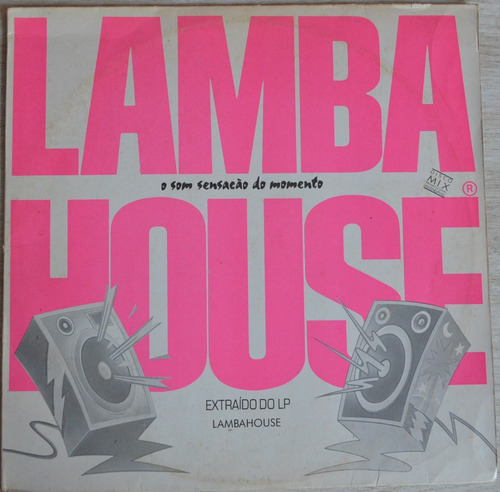 Lp Vinil - Lamba House - Disco Mix 12´ Single 1990