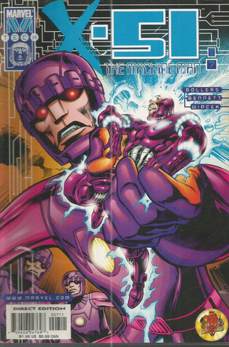 X-51 The Machine Man 07 - Marvel - Bonellihq Cx75 G19