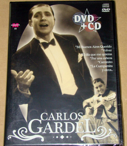 Carlos Gardel - Carlos Gardel Bs As Querido Dvd + Cd Kktus