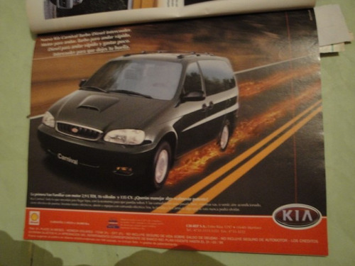 Publicidad Kia Carnival Año 1999