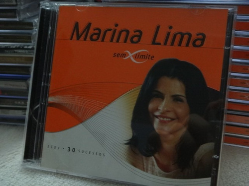 Cd - Marina Lima  - Serie Sem Limite - Duplo - Raro