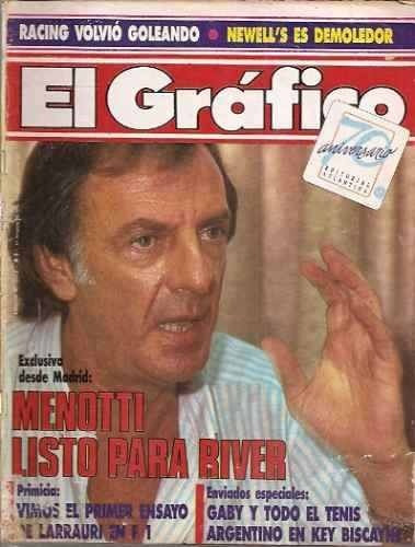 Revista Grafico 3572 Menotti Newells Boca Sabatini Camel Tro