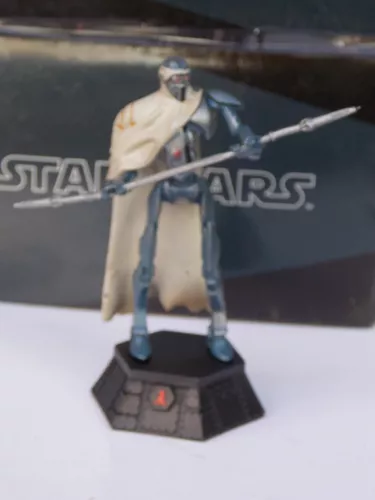 Miniatura Magnaguard Droid Star Wars Xadrez Oficial De Metal