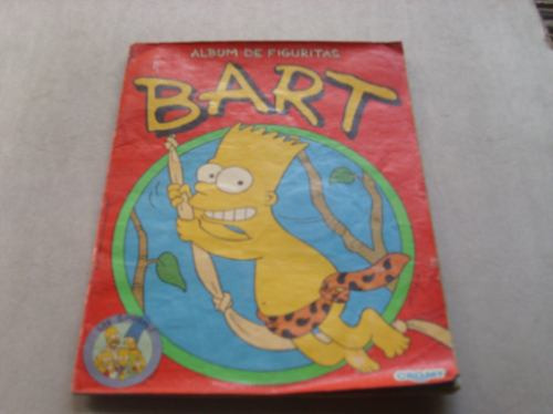 Bart Simpsons Album De Figuritas Incompleto