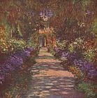 Lamina 30x45cm. Arte - Pintores - Claude Monet - Garden Path