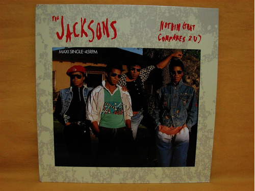 Vinilo Single 12 The Jacksons Nothin (that Compares 2u) 