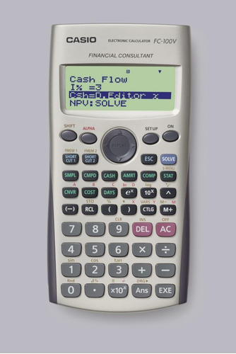 Calculadora Financiera Casio Fc-100 V Nueva Original