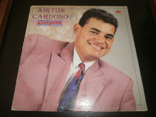 Lp Airton Cardoso - Gôlgota, Disco Vinil, Autografado, 1995