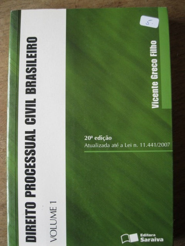Livro: Direito Processual Civil Brasileiro - Volume 1
