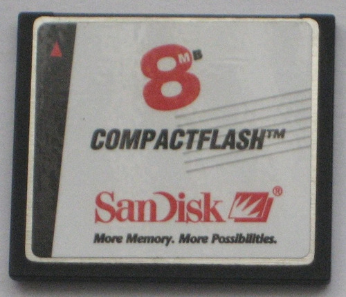Memoria Compact Flash Sandisk 8mb