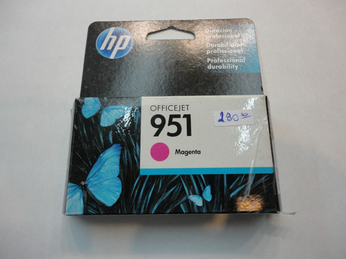 Imagen 3 de 5 de Cartucho Cn50al Hp 951cian Officejet Pro 8100 8600