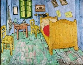 Lámina 30x45 Cm. - Arte - Pintores - Van Gogh - Habitación