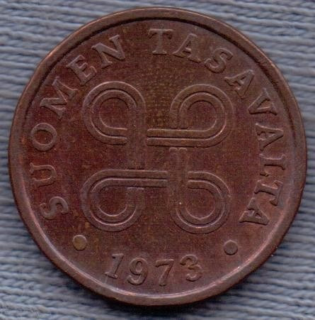 Finlandia 5 Pennia 1973 * Republica *