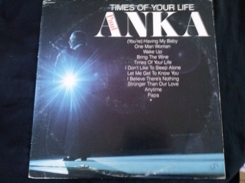 Lp Paul Anka Times Of Your Life
