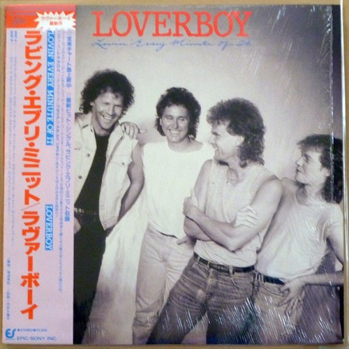 Vinilo Loverboy Lovin' Every Minute Of It Ed. Jpn + Obi + In