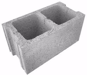 Bloque De Cemento Liso 20x20x40