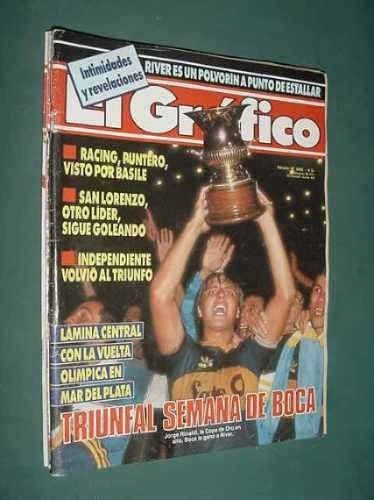 Revista Grafico 3565 Boca Juniors Campeon Ferro Tyson River