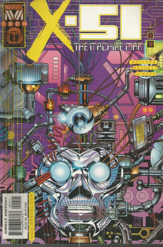 X-51 The Machine Man 09 - Marvel - Bonellihq Cx75 G19