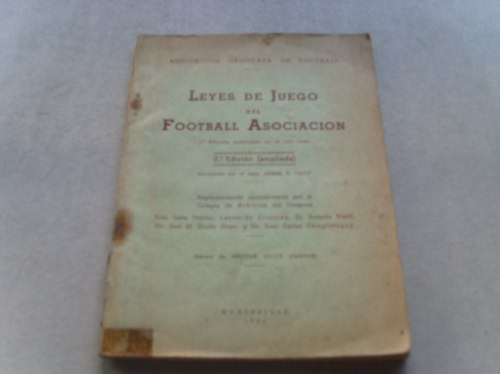 Asociacion Uruguaya De Football Leyes De Juego 1946