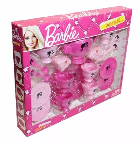 Barbie Set De Te Original Con Licencia Miniplay