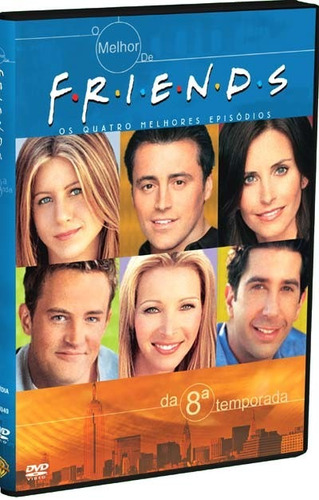 Friends - O Melhor Da 8ª Temporada - Dvd - Jennifer Aniston