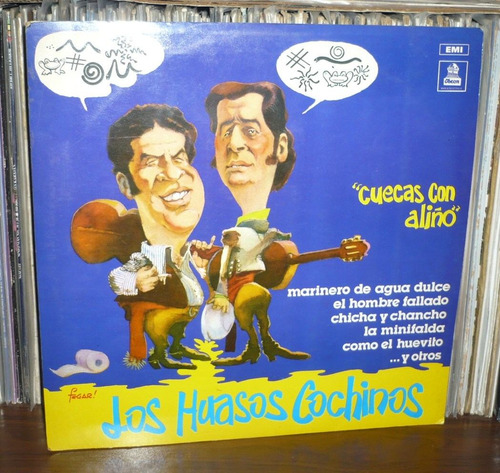 Los Huasos Cochinos Lp Cuecas Con Aliño